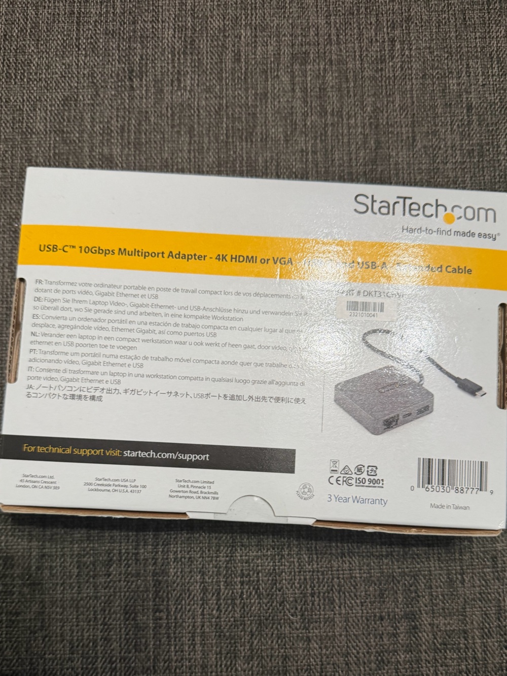 StarTech.com USB-C Multiport Adapter - Picture 2 of 3